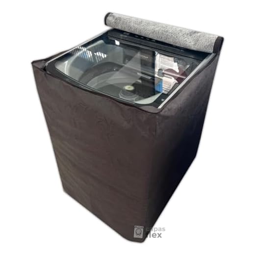 CAPA PARA LAVADORA PANASONIC 16KG IMPERMEÁVEL FLEX (MARROM)