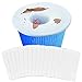 LYLIDIA 15 Stück Pool Skimmer Socken, Wiederverwendbar Skimmer Filter Netz Nylon Poolfilter Schoner Skimmersocke Oberflächenskimmer Pool Filtersocken für Schwimmbad Korb Screen Liner Schmutzfang