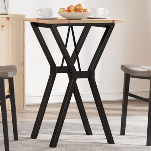 Table de cuisine rectangulaire avec plateau stable pour petits espaces - 2