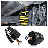 Universal Rubber Bump Stop Kit - 2 Pack with Nuts, Suspension Shock Absorber for Cars, Trucks, Vans - Automotive Accessories