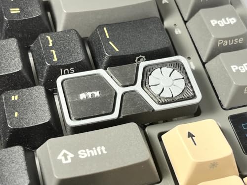 Image of Vikson International Artisan GPU Enter Keycap (2.25u) | Graphics Card Mechanical Keyboard Switch Cap, Custom PC Hardware Desk Accessory & Gamer Battlestation Decor