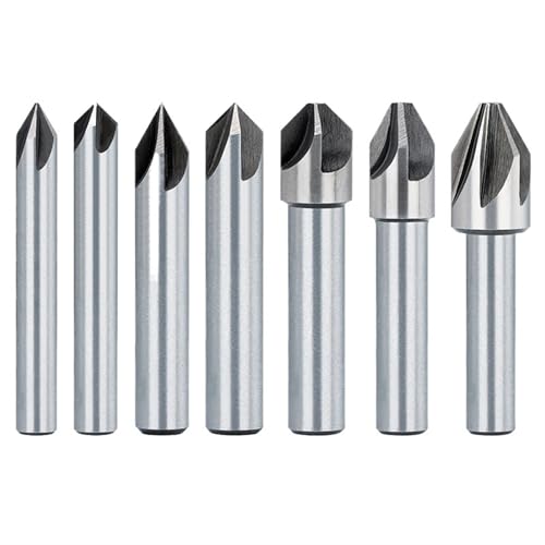 Fraise à trou en acier HSS 12mm pour corriger les perçages bruts et réussir vos chanfreins 90°