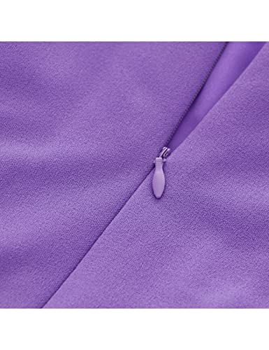 Image of HomRain Wedding Guest Dresses for Women Vintage Short Sleeves Casual Fit and Flare Cocktail Formal Dress for Tea Party