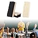 6Pcs Wool Felt Chalkboard Eraser Wood Chalkboard Eraser Dustless Chalkboard Eraser for Office School Blackboard