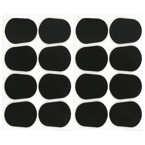 DRERIO 16PCS Saxophone and Clarinet Mouthpiece Cushions Cover