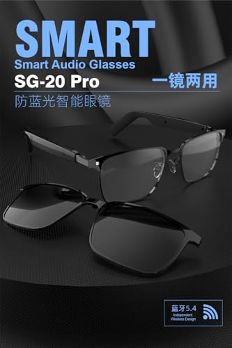 Gafas inteligentes con protección UV para música llamadas Bluetooth LWDSG-20 Pro 2