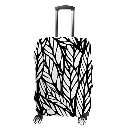 Housse de transport imperméable et lavable CHEHONG anti-poussière motif feuilles pour grand écran