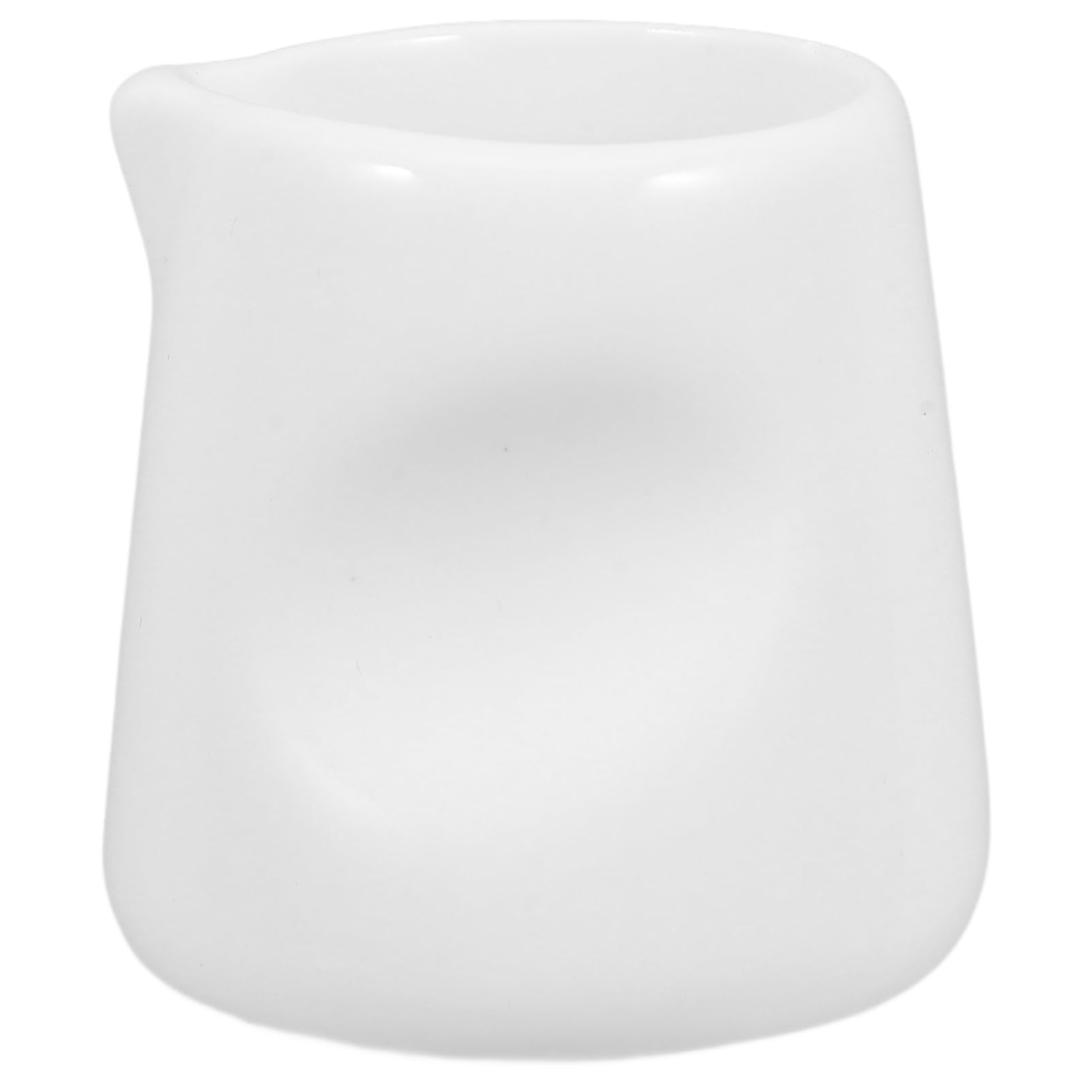 COLLBATH Ceramic Mini Coffee Pot Small Milk Creamer Pitcher Small Coffee Syrup Dispenser Coffee Creamer Pourer Ceramic Syrup Pitcher Coffee Pitcher