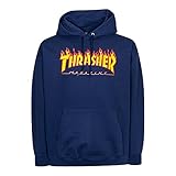 sudadera thrasher azul claro Refuerzo metálico en la salida del cordón y costuras dobles en muchos puntos para una mayor durabilidad.