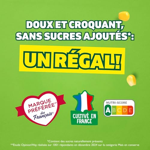 Maïs Sans Sucres Ajoutés Bonduelle La Boîte De - vue 3