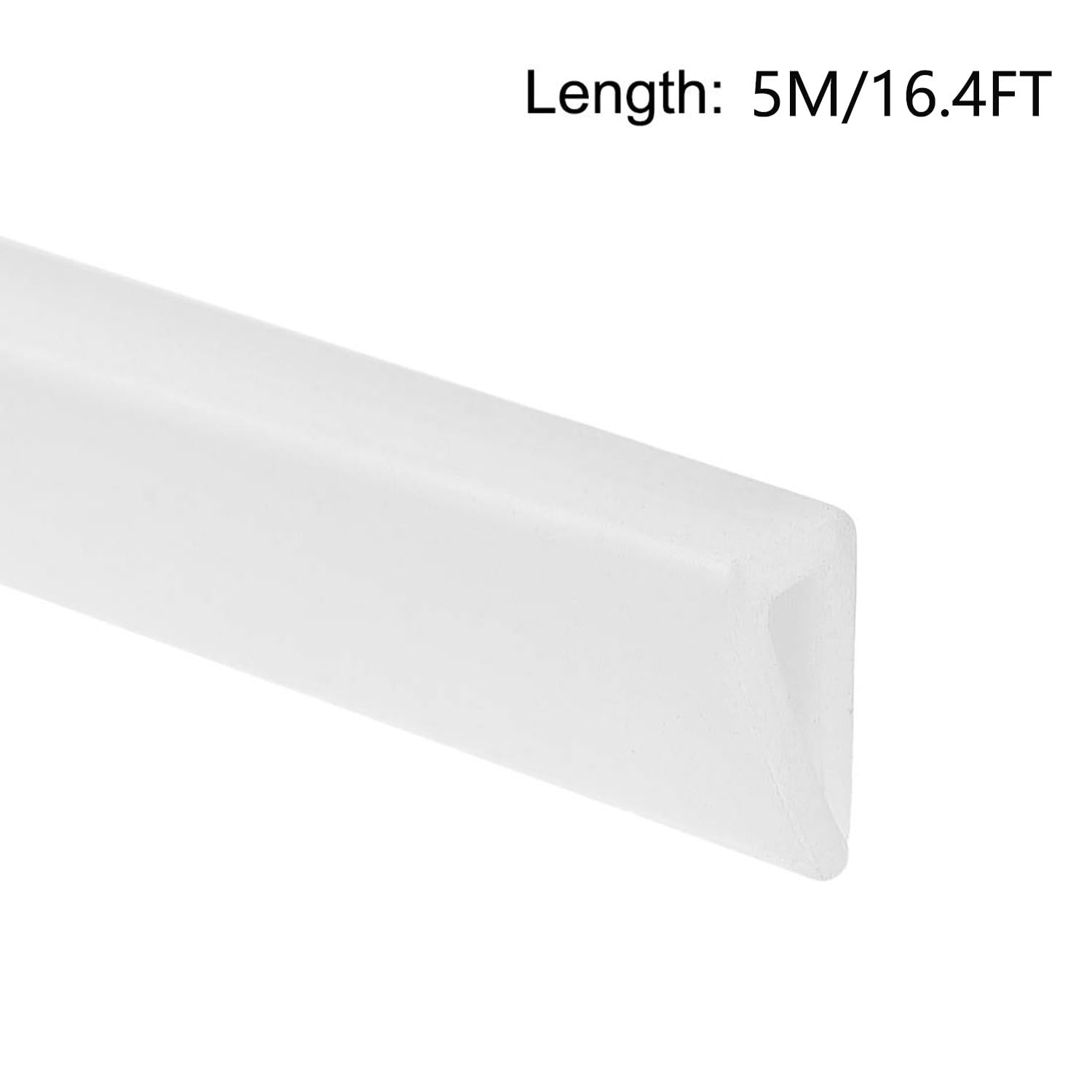 Guarnizioni Trasparenti Guarnizione Gomma A U 5 Metri - Profilo 15x12mm Trasparente, Per Protezione Bordi Nastri Isolanti Fai Da Te - Foto 3