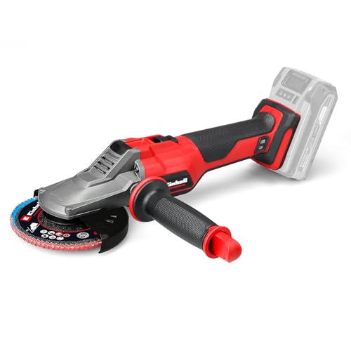 Einhell Professional Akku-Flachkopf-Winkelschleifer TP-AG 18/125 F Li BL-Solo Power X-Change (18 V,...