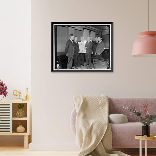 Historic Framed Print, A.F. of L. charter granted to special delivery messengers. Washington, D.C., Nov. 23. A five-year effort to obtain a charter in the American Federation of Labor met with success today for the National Association of Special Delivery Messengers. A.F., 17-7/8" x 21-7/8"3