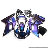 ZXMOTO Motorcycle Fairing Kit Fits for 1998 1999 2000 2001 2002 Yamaha YZF R6 Injection ABS Plastic Bodywork Fairings #Chameleon