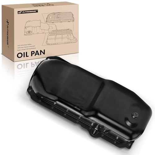 A-Premium Engine Oil Pan Sump with Drain Plug Compatible with Chevy & GMC Vehicles - C1500/2500/3500/3500HD/Suburban, K1500/2500/3500/Suburban, Express, Savana, Tahoe, Yukon by A-premium - Used condition - CA$31.90
