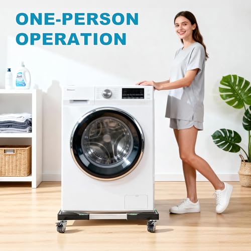 Image of Nefish Furniture Dolly Adjustable Mini Fridge Stand