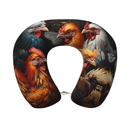 Almohada Memory Foam de Viaje U-Shape Lavable