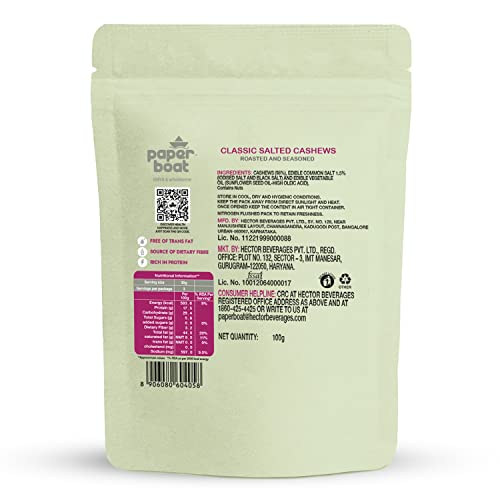 Image of Paper Boat Smoked and Roasted Nuts Combo | Mixed Nuts & Salted Cashews (2 X 200gms)