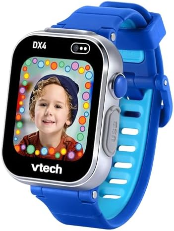 VTech KidiZoom Smartwatch DX4, Blue (Bilingual Version) - 2