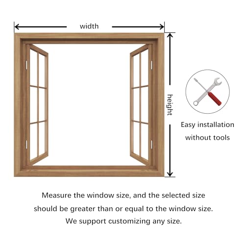 Moustiquaire fenêtre magnétique 130x170 cm grise sans perçage