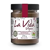 Brinkers La Vida Vegan Almond Chocolate Spread - Fair Trade, Palm Oil-Free, Gluten-Free and Soy-Free Organic Spread - 270 g