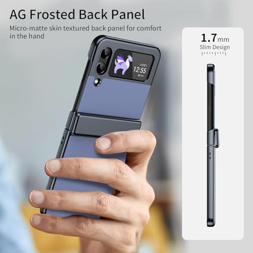 Coque Samsung Galaxy Z Flip 4 antichoc résistante rayures avec charnière - 2