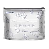 [Yizibuur]【抗菌保存袋】 アルミ箔 冷凍用加厚密閉 【食品保存袋】 鮮度保持 使える 衛生的 キッチン収納 家庭用 冷凍庫対応 食品ロス防止 コンパクト