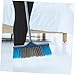 COOLHIYA Broom Head Replacement Hard Bristle Plastic Broom Head for Industrial Home Use Versatile Cleaning Accessory for Indoor Outdoor Spaces Durable Reliable Floor Brush