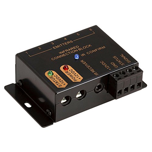 Cmple - Premium Hidden Ir Control System Up To 18 Devices, Remote Control Repeater System Kit Ir Emitters Extender #TOP1