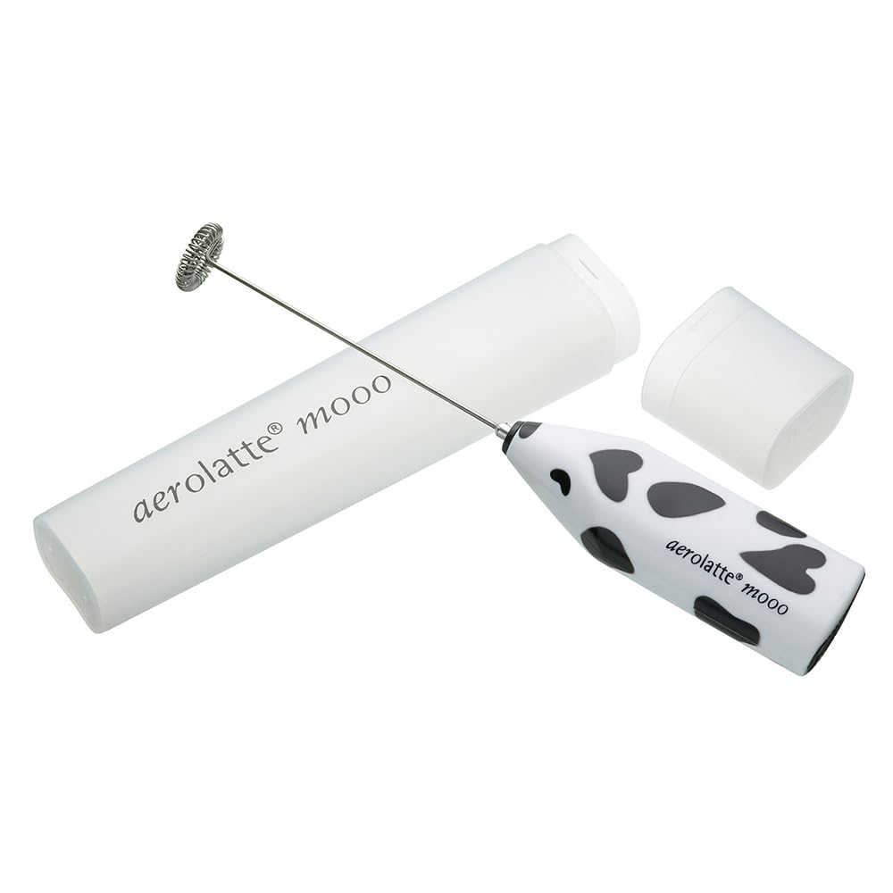 aerolatte milk frother with storage tube, moo