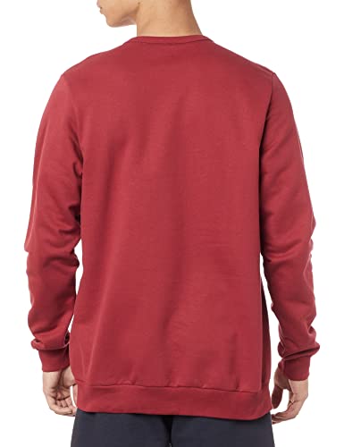 Basicamente. Básica, Blusa De Moletom Masculino, Marsala, G Plus Size