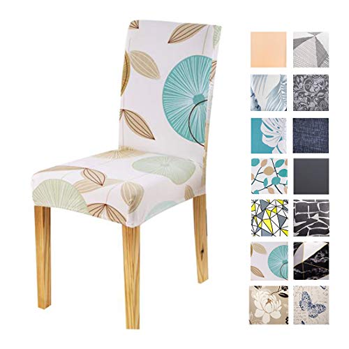 FORCHEER Chair Cover Strech Dining Chair Slipcovers Washable Removable Spandex Kitchen Room Chair