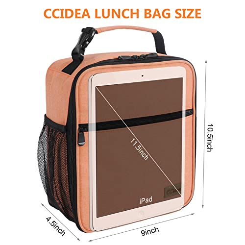 Ccidea Lunch Box For Men Women Adults, Portable Insulated Lunch Bag For Office Work Picnic, Reusable Small Bento Lunch Box (Inulin) #TOP1