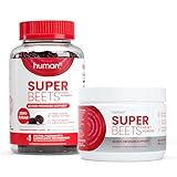 HumanN SuperBeets Heart Gummies Zero Sugar & Black Cherry Powder