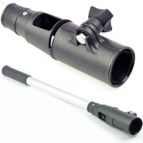 wellenshop Außenborder-Pinnenverlängerung Universal-Verlängerung für Außenborder-Drehgaspinne 645 mm Aluminium Kunststoff Boot Außenbordmotor