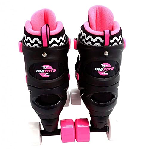 Patins Quad Roller T.Aventura Rosa