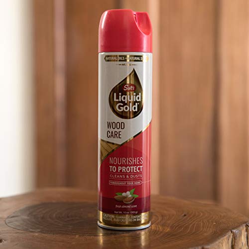 Scott's Liquid Gold Aerosol Wood Cleaner & Preservative, 10 oz