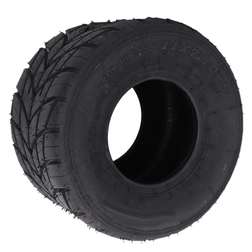 Pneu de go kart SIXRUN 11x7.10-5 stable en caoutchouc antidérapant pour pluie et pneu à vide