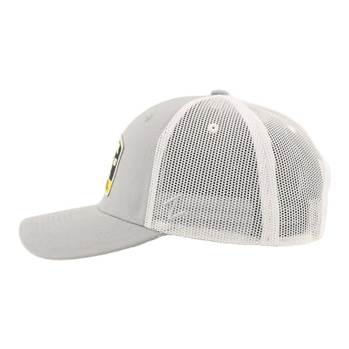 Gorra Snapback Trucker Michigan Wolverines Gris Blanco miniatura 3