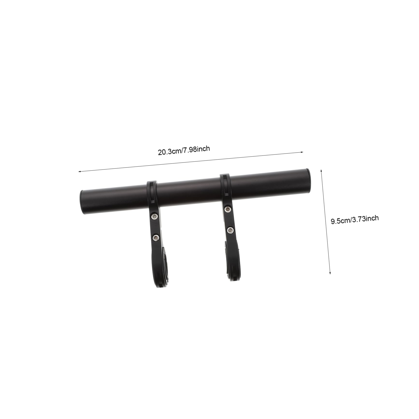 KESYOO Convenient Extension Rack Handlebar Extension Bracket Sturdy Aluminum Alloy Bike Bracket
