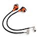 Produktbild sourcing map 2 Stk D1S HID Xenon Hart Draht Adapter Ballasts Kabel Verbinder