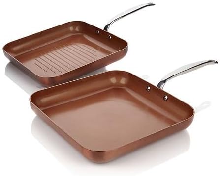 Simply Ming Buy 1 Get 1 Grill / Griddle - Copper