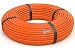 Produktbild 50m CAT.7 Netzwerkkabel LAN Kabel Installationskabel Verkabelung Datenkabel CAT7 CAT 7 Gigabit GB GHMT BauPVO Eca orange
