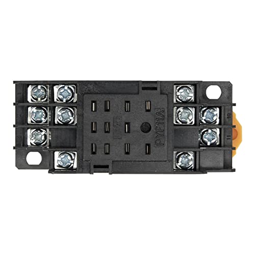 Zócalo relé PYF11A de 11 pines para montaje de temporizadores H3Y-3 en carriles 2