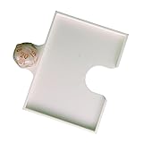 Generisch MTG Planeswalker Halterung & Spindown Würfel Set – Premium Kartenhalter mit Counter – Individuelle Farbwahl – Perfekt für Commander & Modern (Weiß)