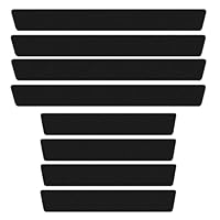 8 Stück Auto Einstiegsleisten Schutz, Auto Einstiegsleisten Carbon Faser Aufkleber, Anti Scratch Türschweller Schutz Leisten Auto Zubehör, Universal Autotür Schutz, Auto Türeinstiegsschutz Aufkleber