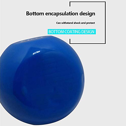 Aymsds – Equipamento de treino de peso para exercícios físicos de ferro sólido revestido de vinil Ke