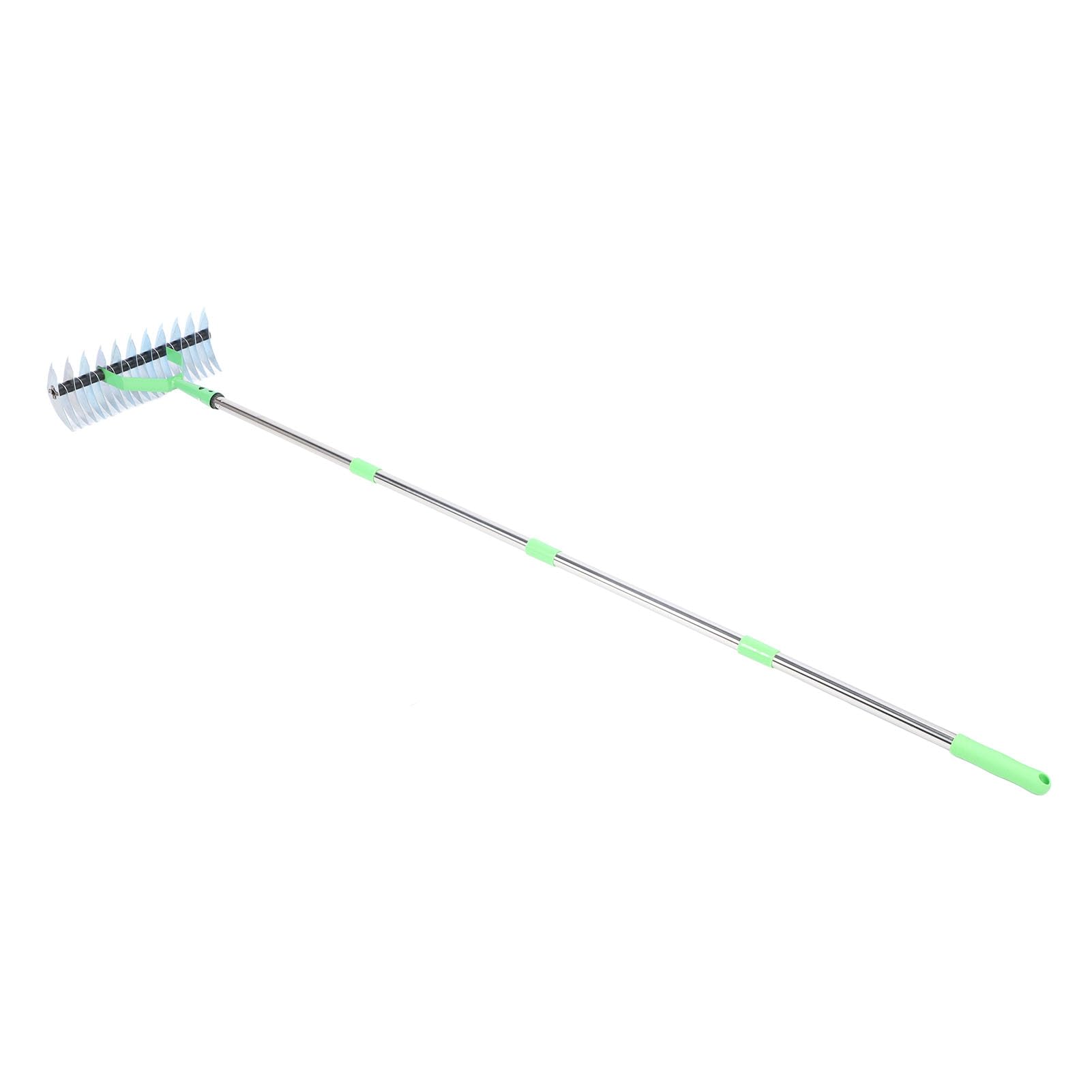 Naroote Ergonomiczne Narzędzie do Trawnika ze Stali Stopowej do Czyszczenia Martwej trawy. Głowica o Szerokości 1,7 M, 4 Jednostki