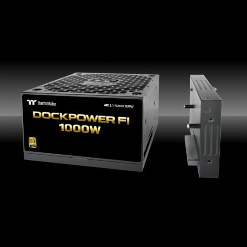Image of Thermaltake Dockpower FI 1000W ATX 3.1 Full Modular 80+ Gold Power Supply