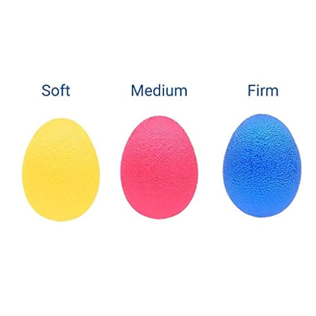 3-Pack Colorful Stress Relief Balls. Hand Exercise Balls. Hand Therapy Balls. Hand Grip Balls Hand Squeeze Balls Kits for Physical Rehabilitation & Grip Strengthene